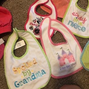 16 baby bibs